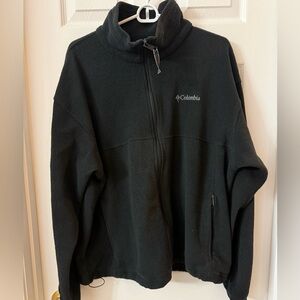 Columbia Black Full-Zip Fleece Jacket